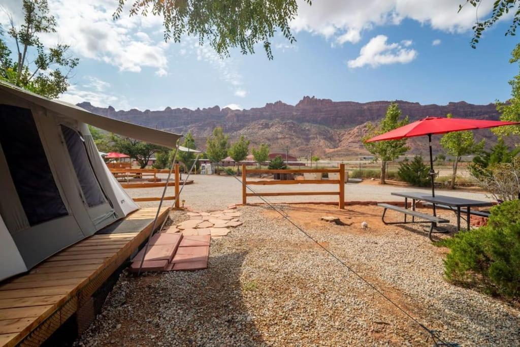 Moab Glamping Setup Tent in RV Park #1 OK-T1 image