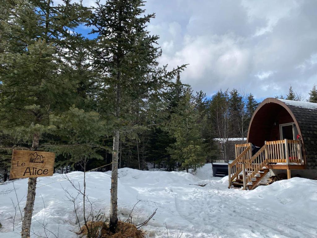 Chalet Alice à louer avec Spa Mauricie photo 1