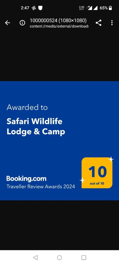 Safari Wildlife Lodge & Camp photo 1
