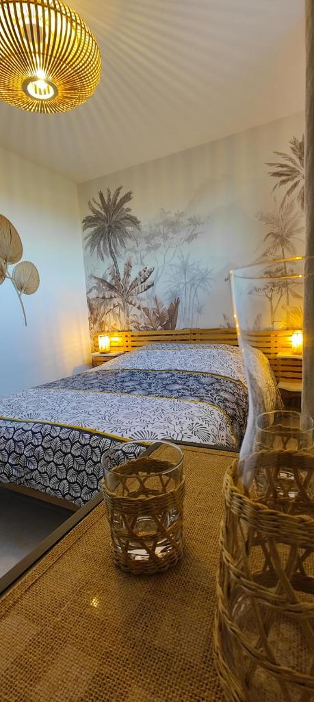 Chambre entre mer et montagne