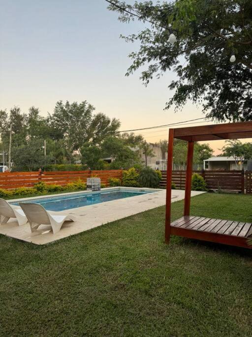 Casa con piscina Paso de la Patria. Bitcoin's House.