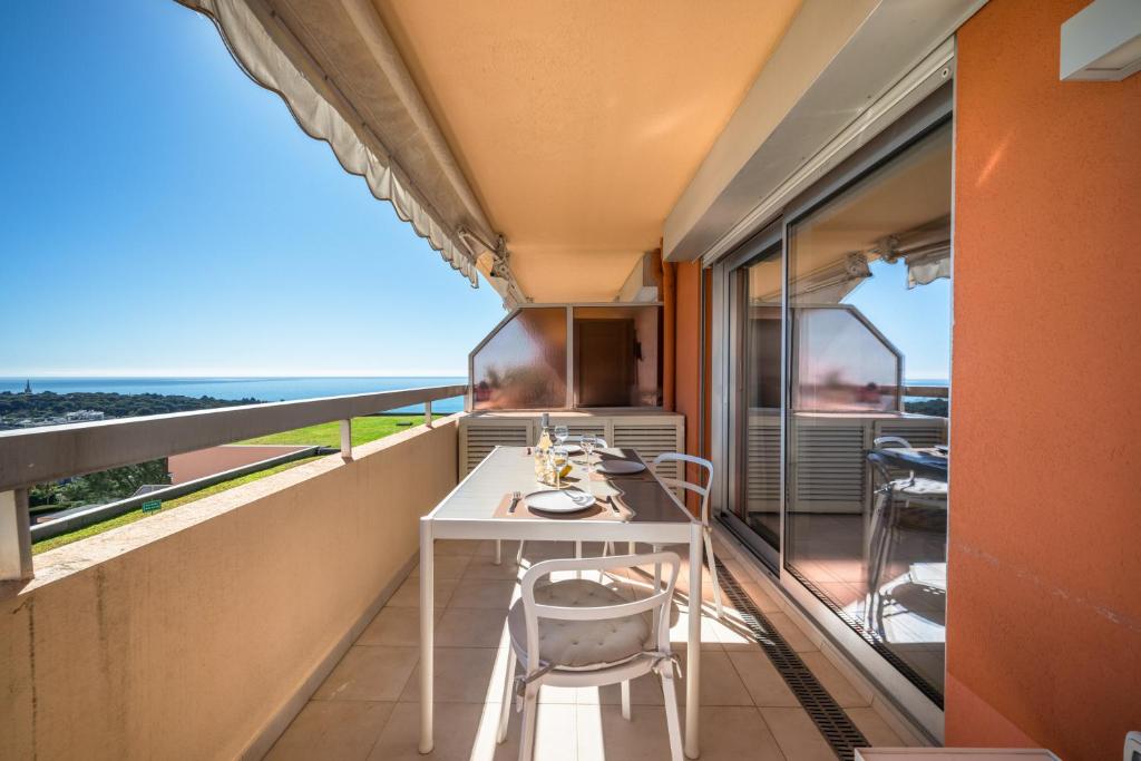 Triangle d'or, Magnifique 2P, vue mer, piscine, proche Monaco photo 4