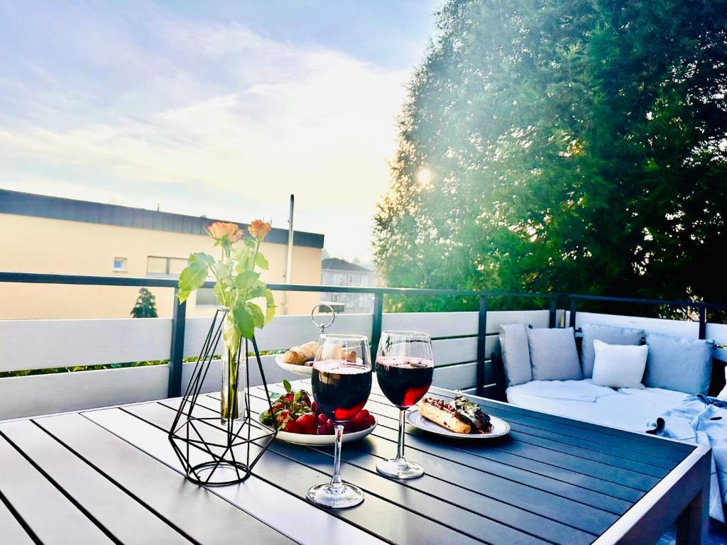 80qm Luxus Apartment mit großer Terrasse photo 4