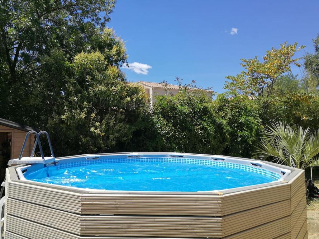 Maison de 3 chambres avec piscine privee jardin clos et wifi a Saint Gely du Fesc