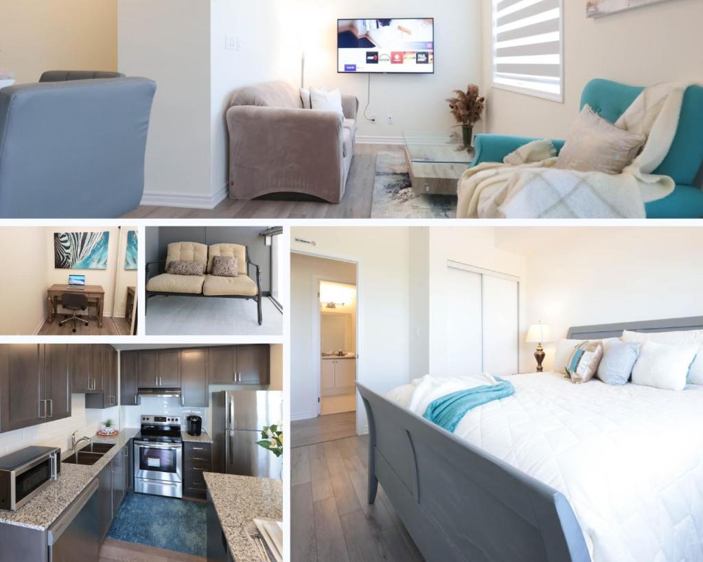 Luxurious Condo Apartement 1BR-1BA-1Office free parking