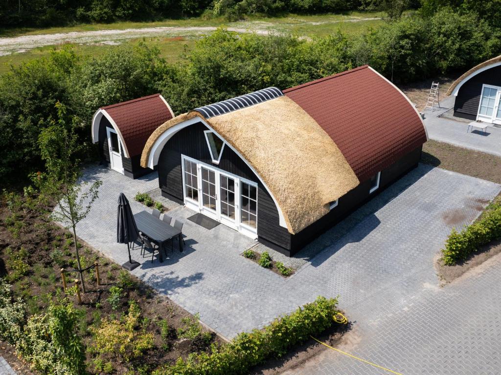 House with a terrace on the edge of the forest photo 1