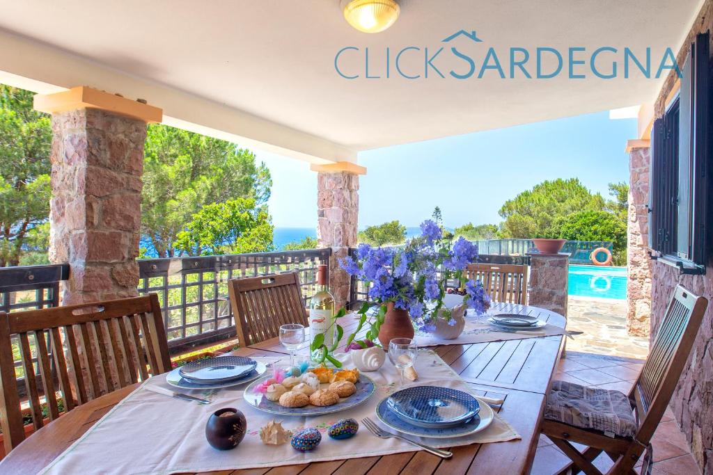 Alghero Villa Barranch with sea view swimming pool for 6 people photo 4