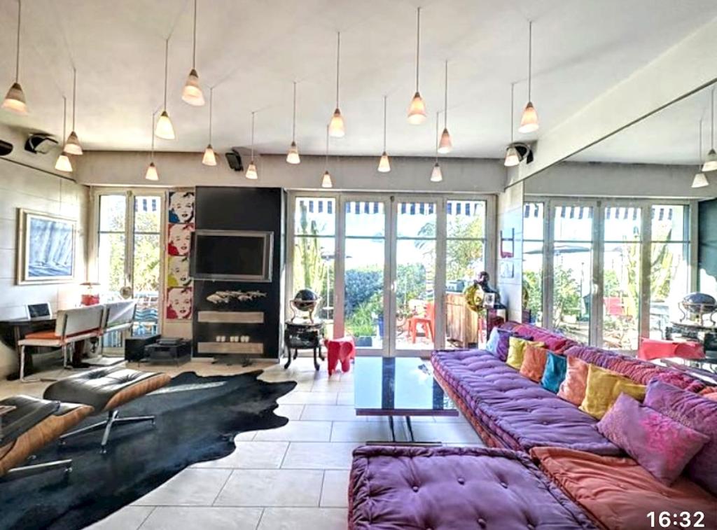 Appartement d'une chambre avec vue sur la mer spa et jardin clos a Nice