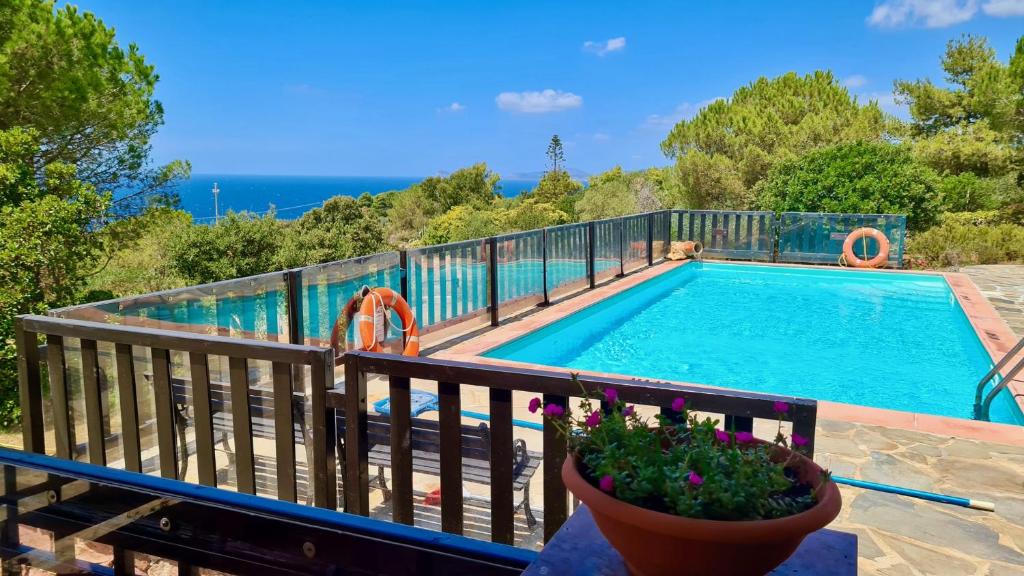 Alghero Villa Barranch with sea view swimming pool for 6 people photo 2