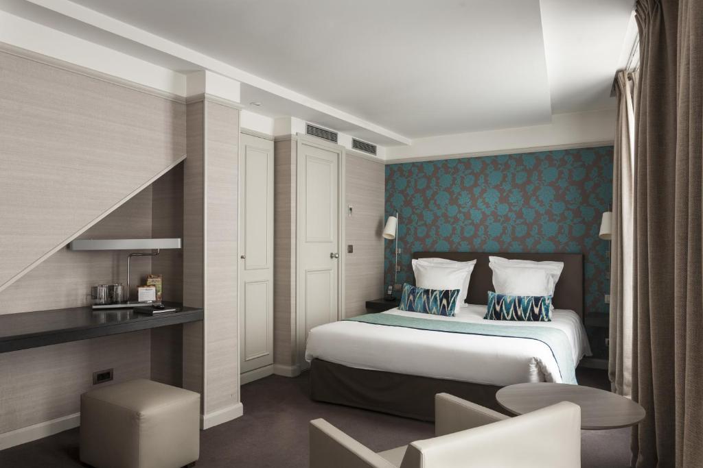 Двухместный (Двухместный номер Делюкс с 1 кроватью), Hôtel Duo