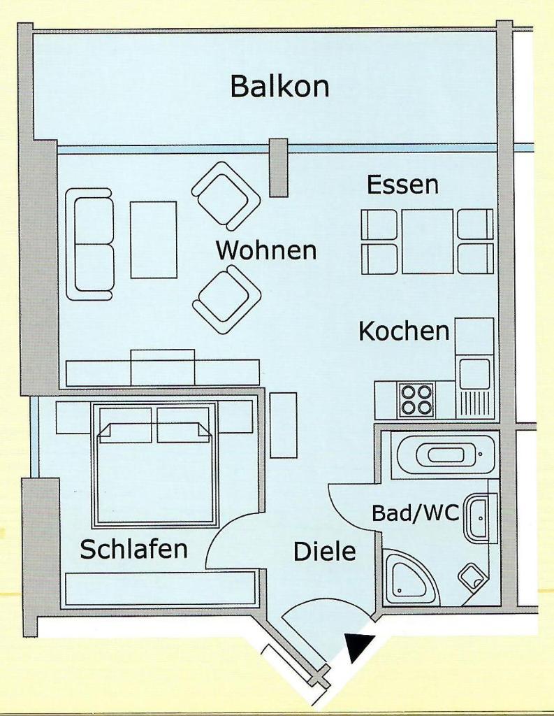 Modernes Appartment, 3 Gehminuten zum Strand, Pool+Sauna photo 4