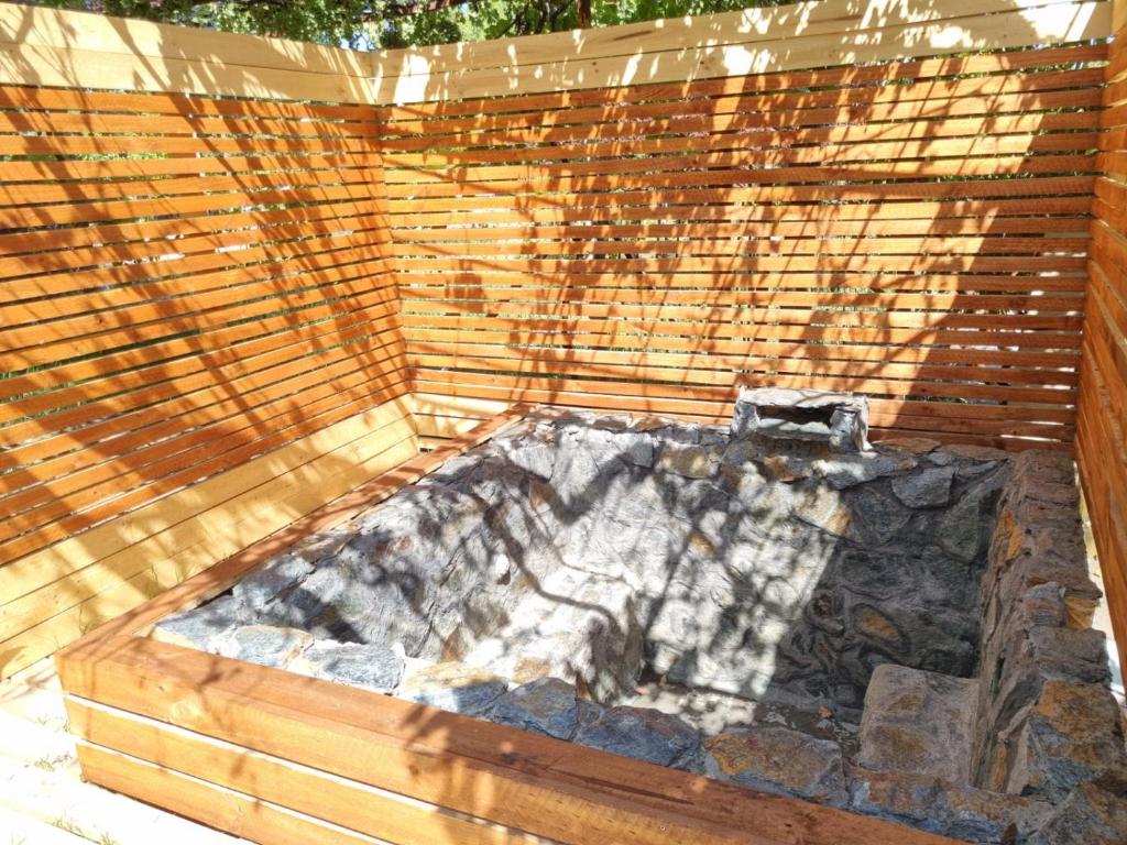 Cabaña con jacuzzi, 7 personas.