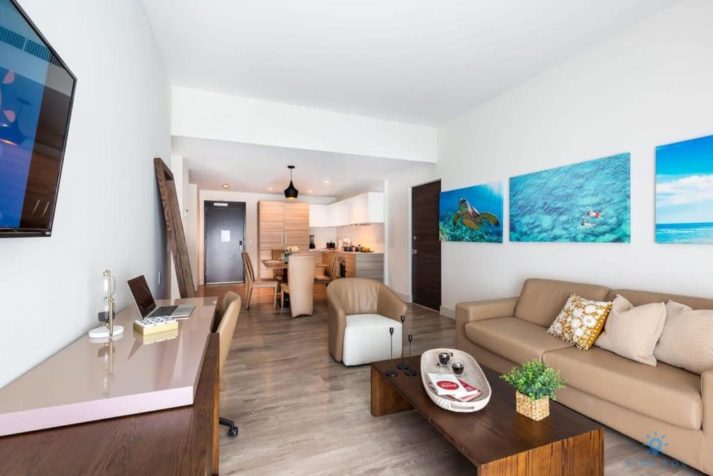 NEW!Beachfront Condo Resort- Balcony image