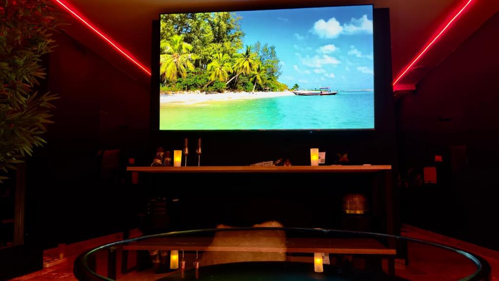 Nuit de rêve : spa, sauna, cinéma