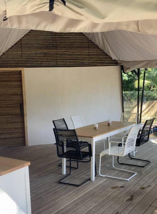 Two bedroom tent on the beach private plunge pool photo 2