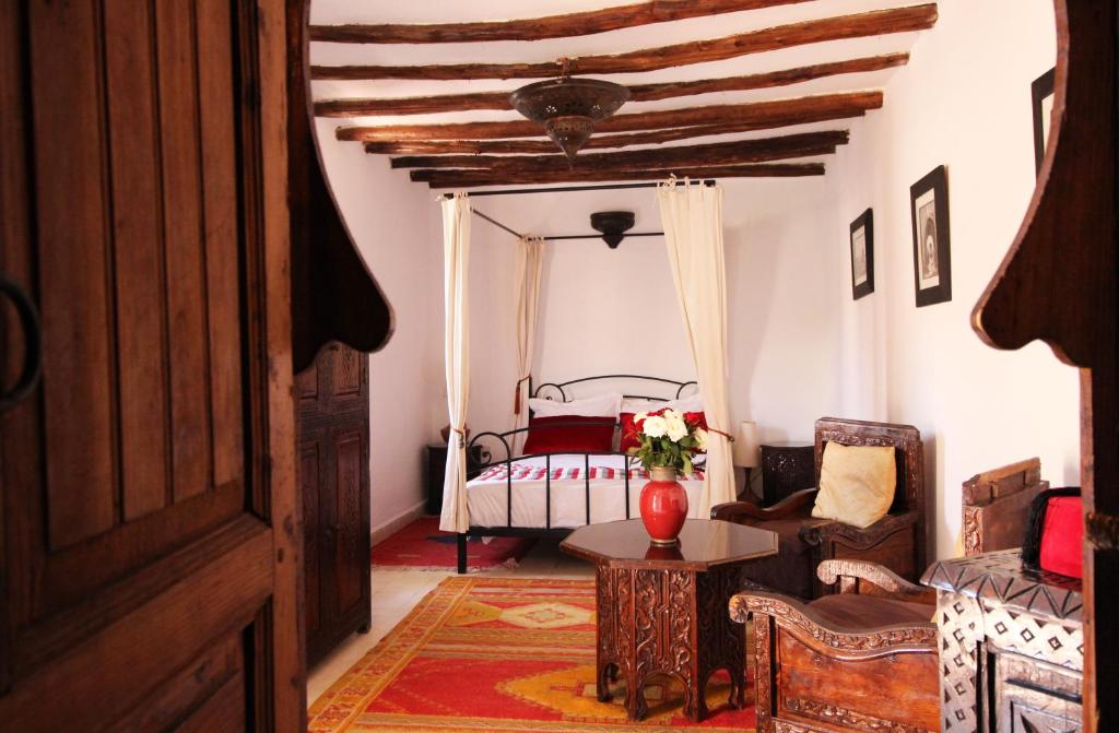 Двухместный (Улучшенный двухместный номер с 1 кроватью), Riad Palmier