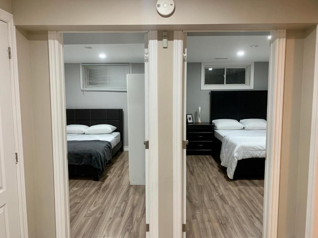 2 bedrooms in a beautiful basement with private entrance