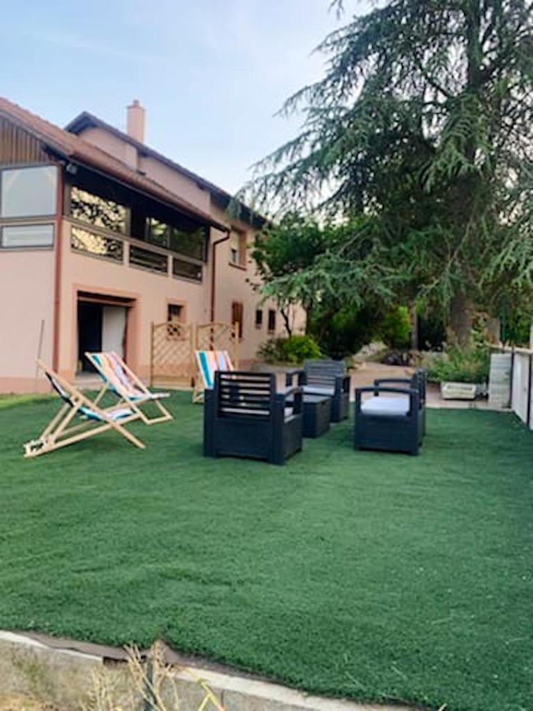 Maison de 3 chambres avec jardin clos et wifi a Feldkirch a 5 km de la plage