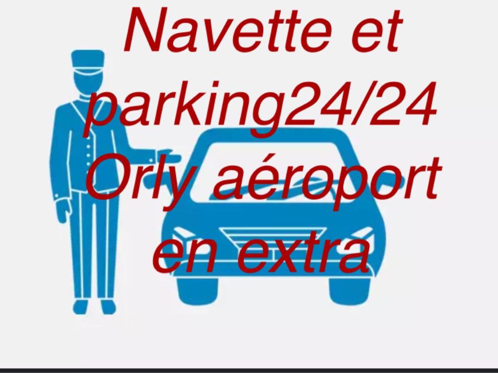 F2 4 pers 2lits proche 5 min aéroport Orly Chez Sandro et Abby photo 2
