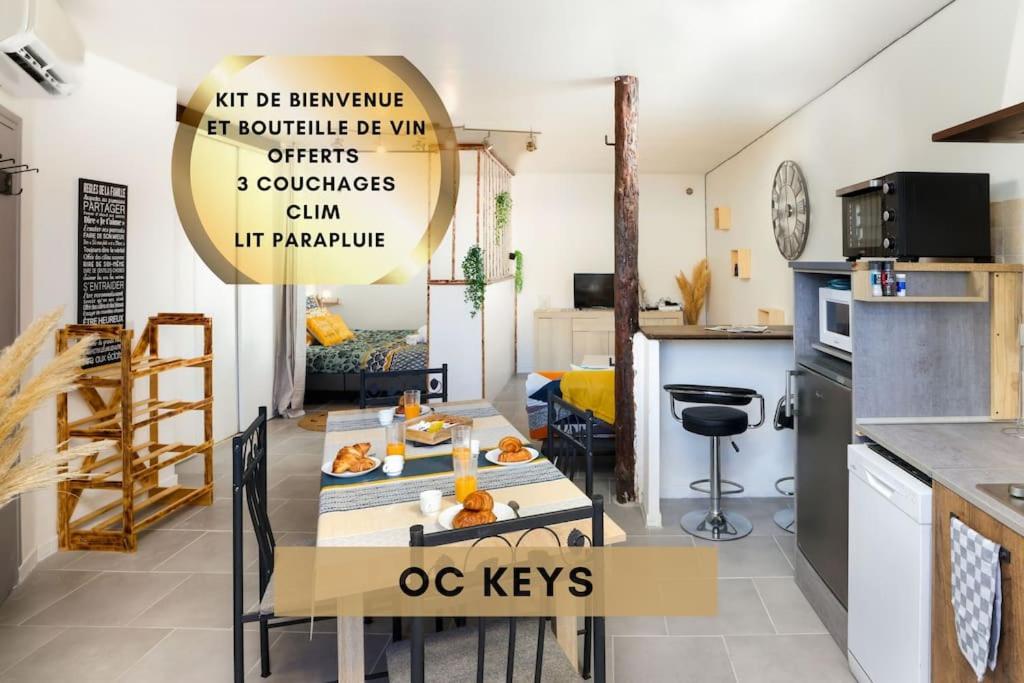 O villa* Studio avec clim et calme *Wifi*
