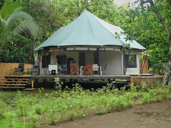 Two bedroom tent on the beach private plunge pool