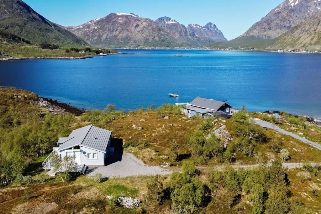Hytte med panoramautsikt og fantastisk beliggenhet