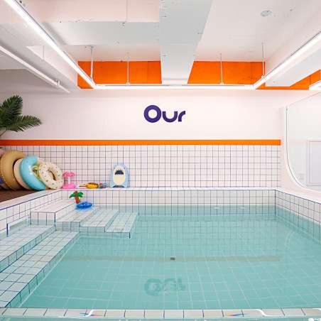 Kids Pool Run by Nursery Teacher beachroom