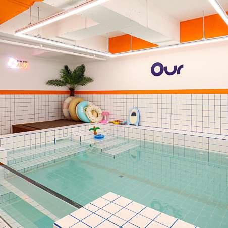 Kids Pool Run by Nursery Teacher beachroom photo 1