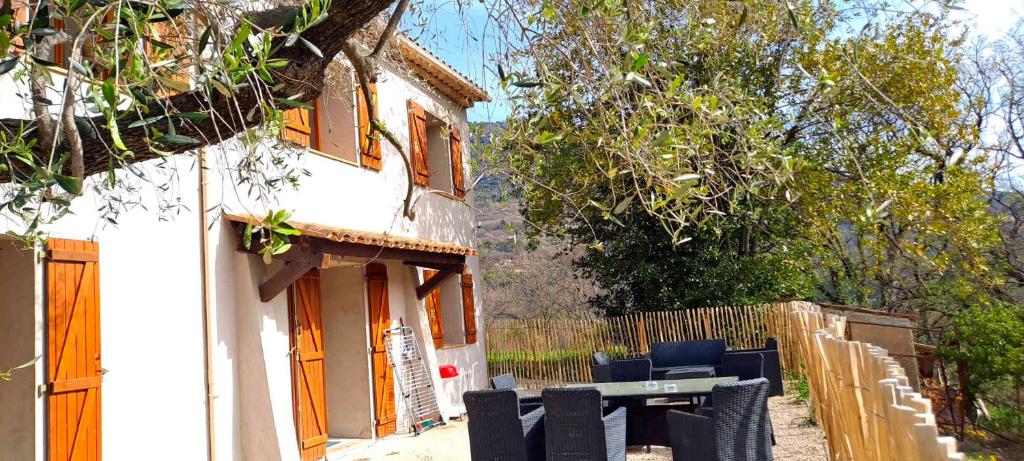 Locations-06 La Maison du Paysan Villa indépendante pour 8 sur la Côte d'Azur