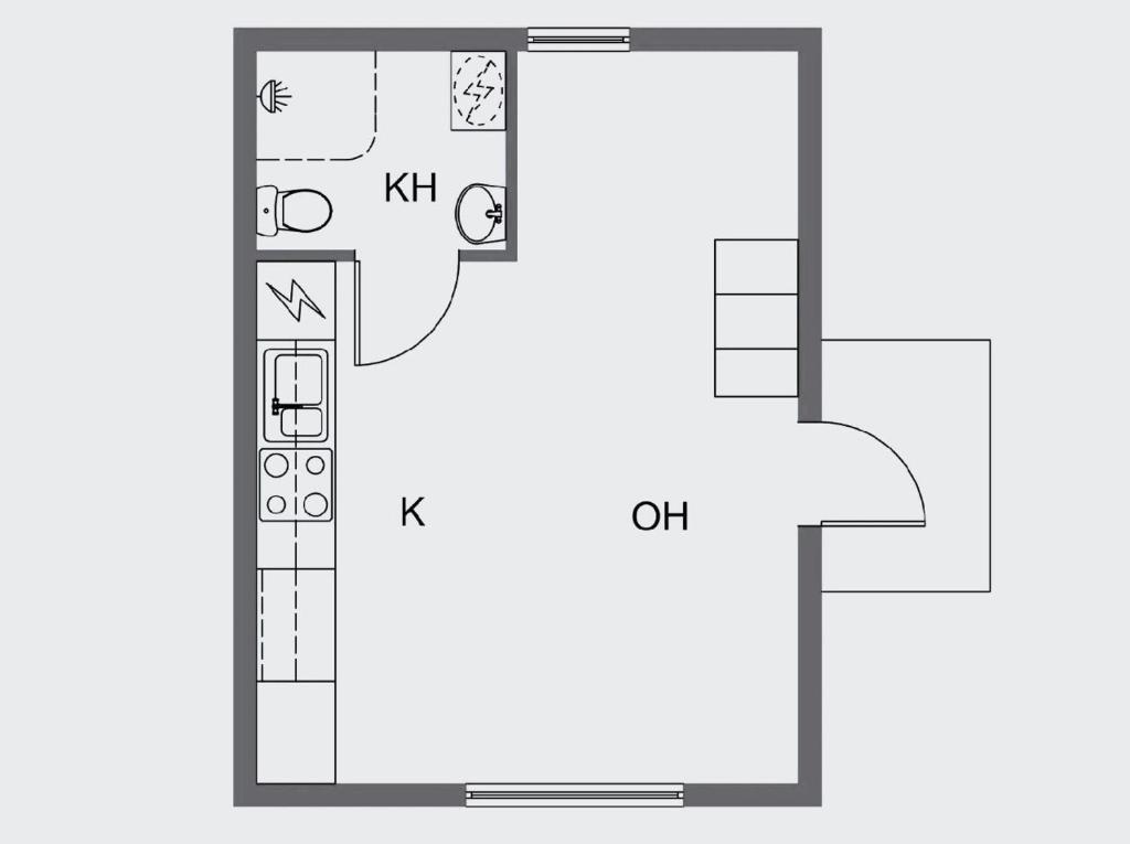 Yksiö C 3 Sotkamon ydinkeskustassa photo 1