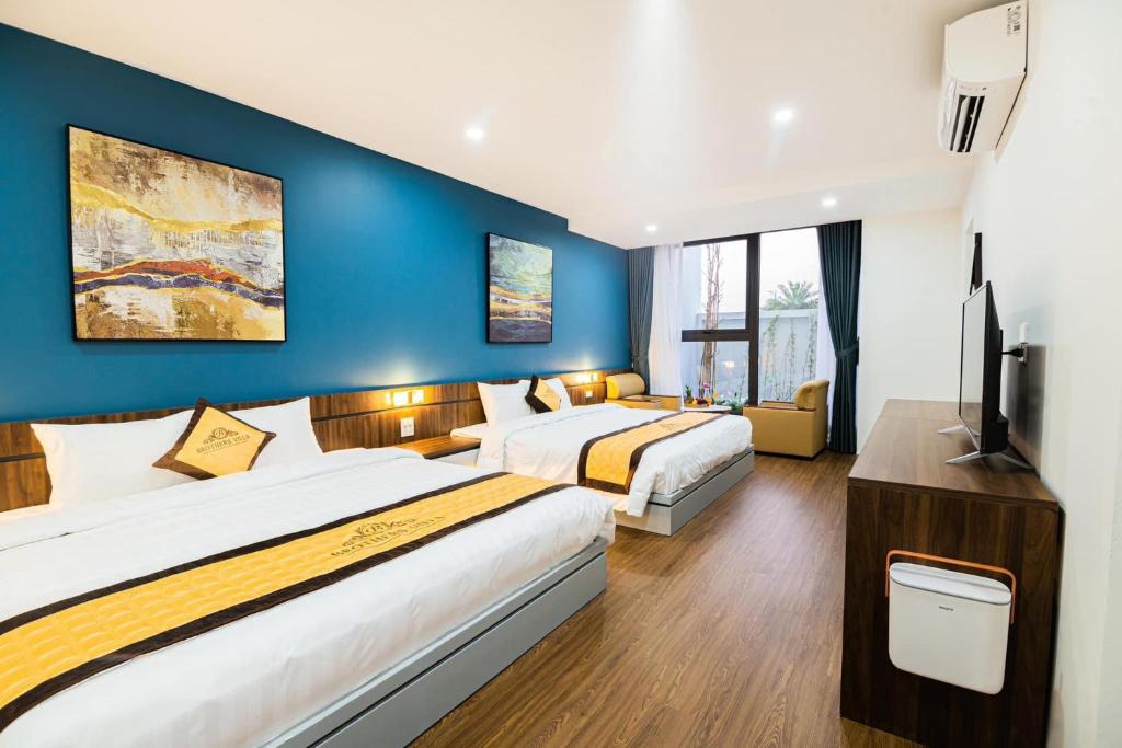 Brothers Villa- Biệt thự trên đồi-7 Phòng ngủ-Bể bơi-BBQ-Trung tâm Bãi Cháy