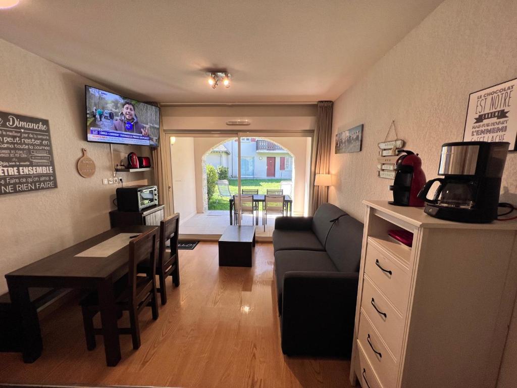 Appt hyper-centre Loudenvielle 4 Personnes Jardin et Terrasse photo 2