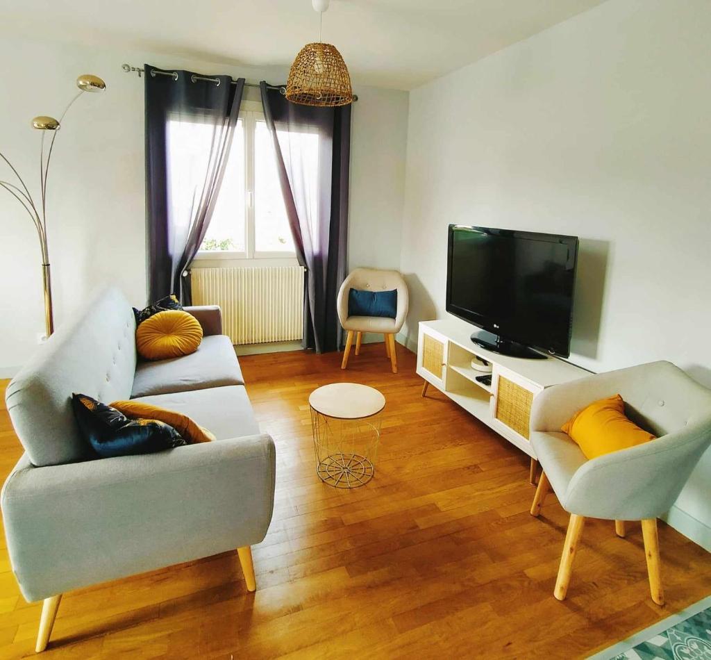 L'étape Nuitonne - Gîte avec jardin pour 6 personnes