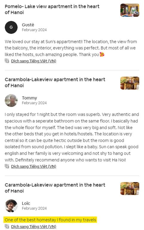 Sun Duplex - Amazing lake view the heart of HN