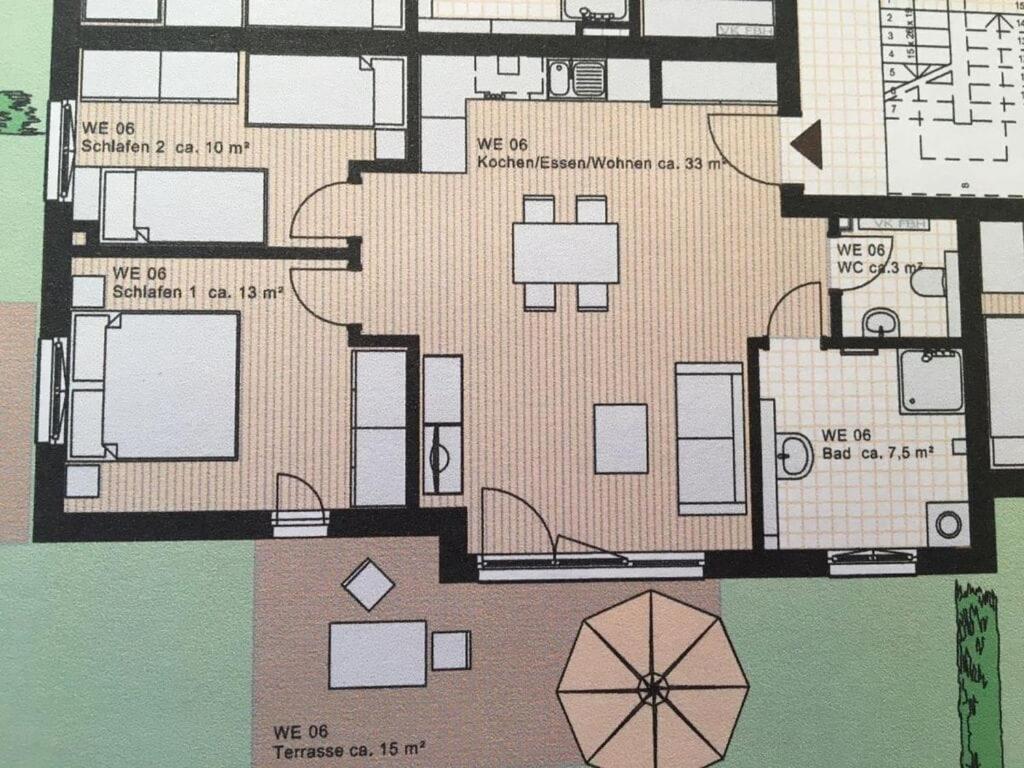 Holiday apartment beach shelter photo 3