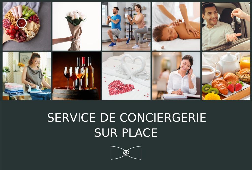 Mimosa -Appartement, Piscine et Spa à La Ferme du Bois photo 4
