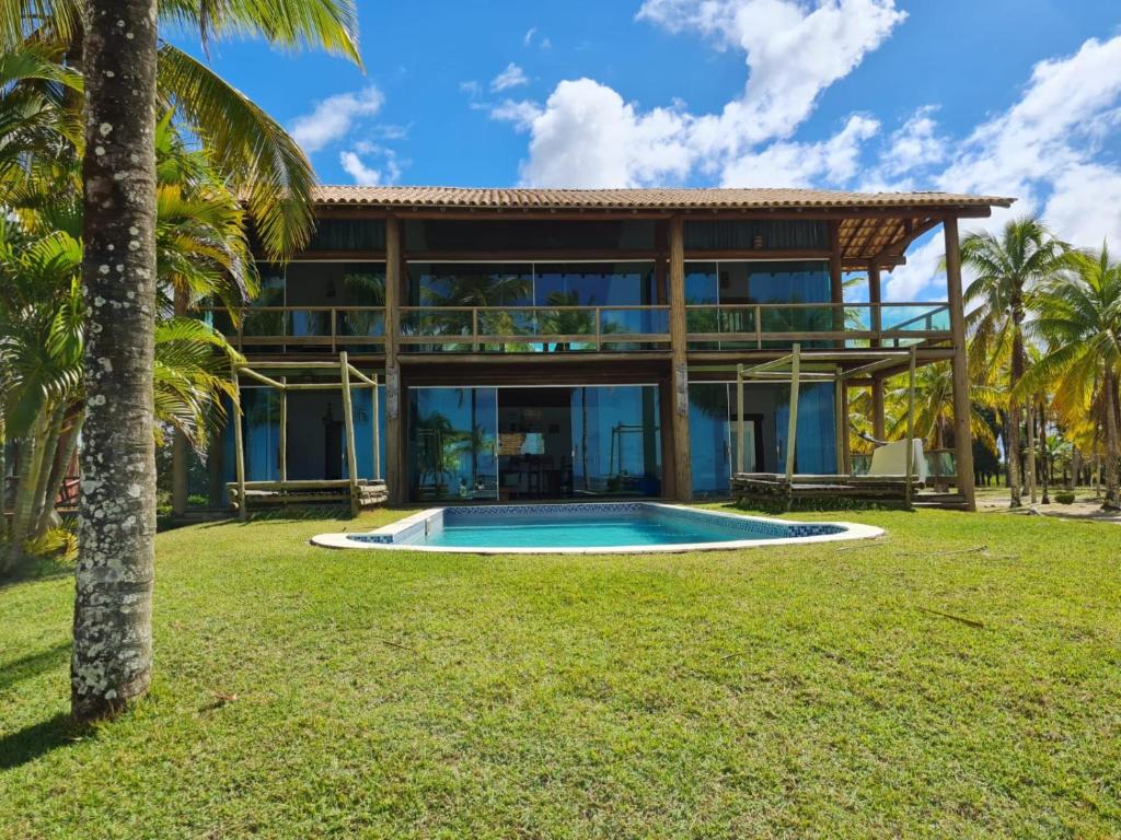 Casa pé na areia na Ilha do Contrato