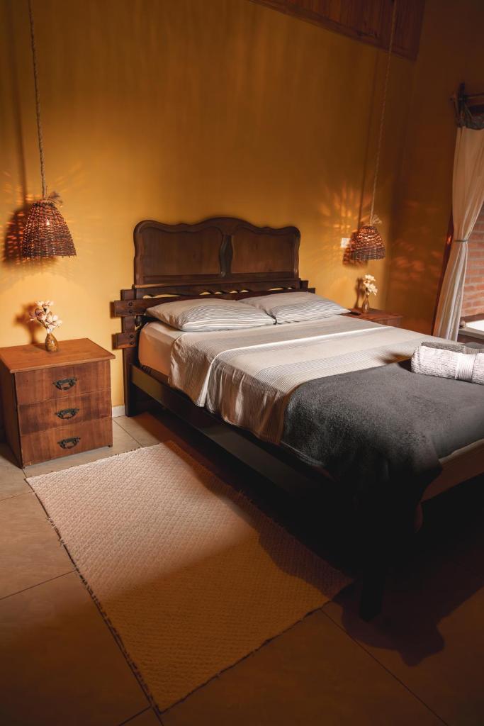 Casa Pedacinho de Céu com banheira de hidromassagem e lareira photo 3