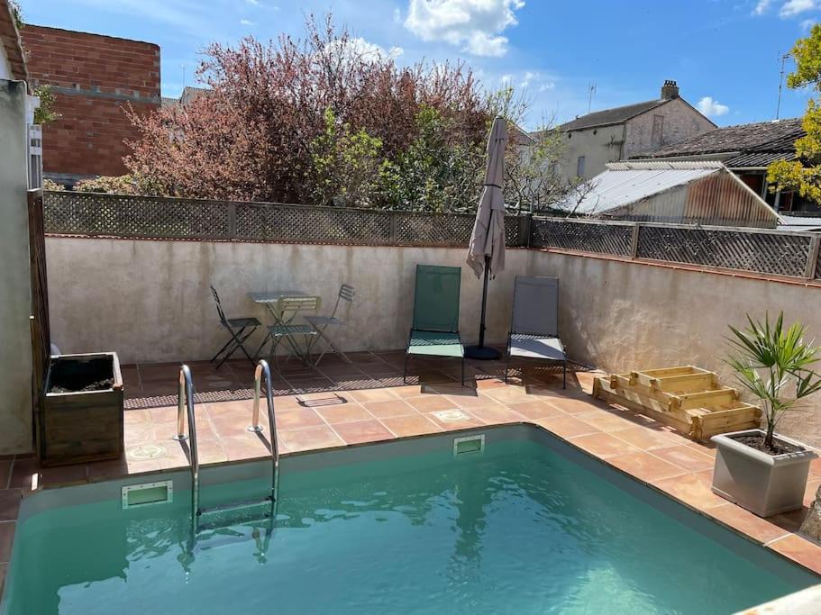 Gîte avec piscine et terrasse privative