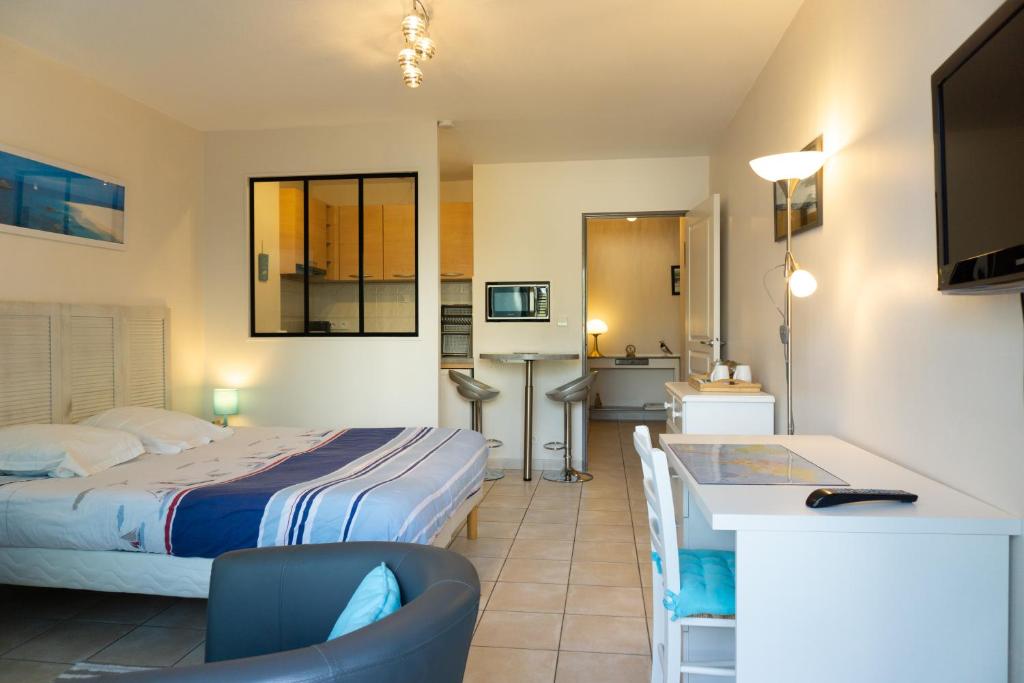 Studio lumineux avec parking - Port de Vannes