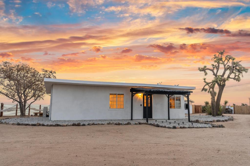 Private Joshua Tree Cabin w/ Hammocks & Campfire photo 1