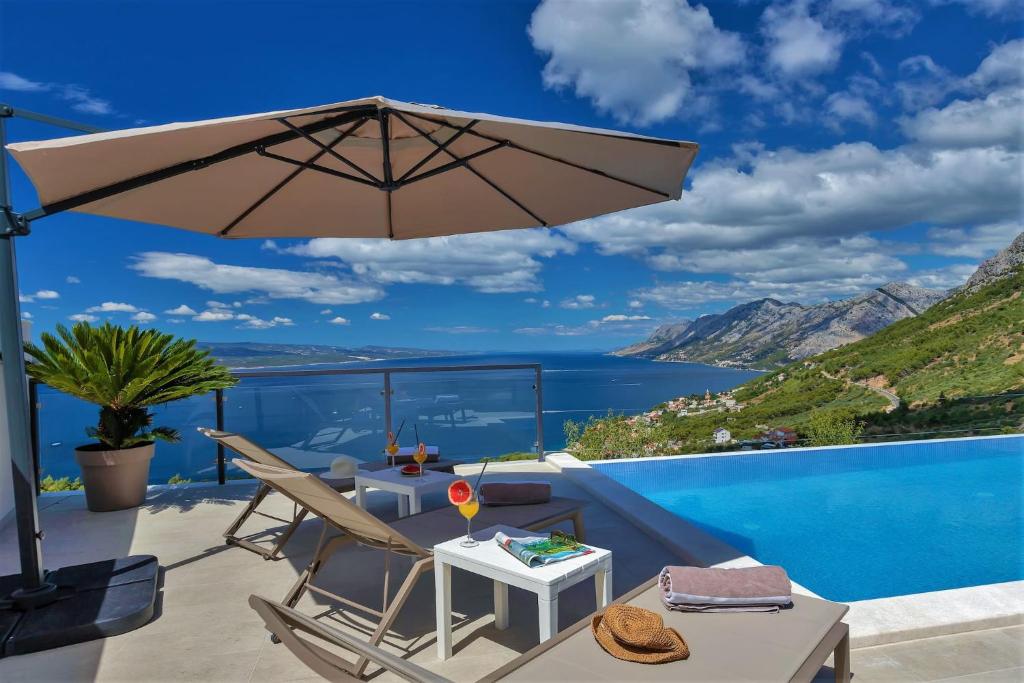 Villa Skyview mit Infinitypool und Panorama Meerblick photo 4