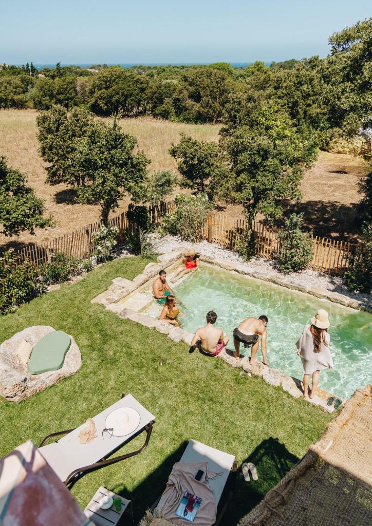 Residence CASE DI PI GNA, deux magnifiques villas indépendantes avec piscines individuelles , proches de la plage d'Algajola