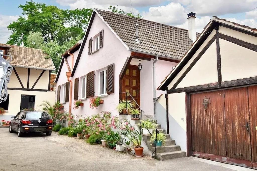 Maison de 3 chambres avec jardin clos et wifi a Ingersheim
