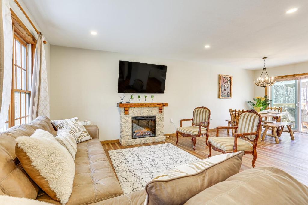 Tree-Lined East Stroudsburg Retreat with Fire Pit! photo 3