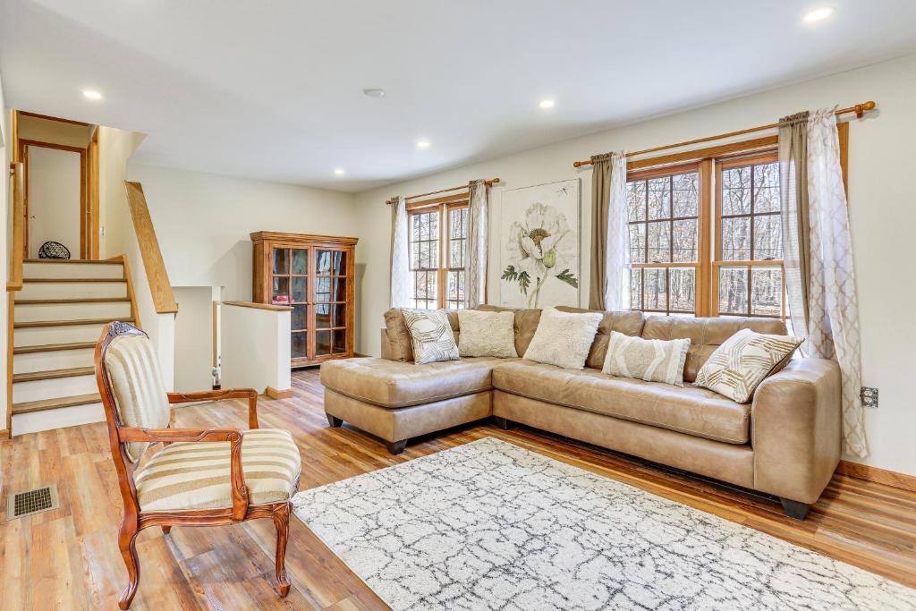 Tree-Lined East Stroudsburg Retreat with Fire Pit! photo 4