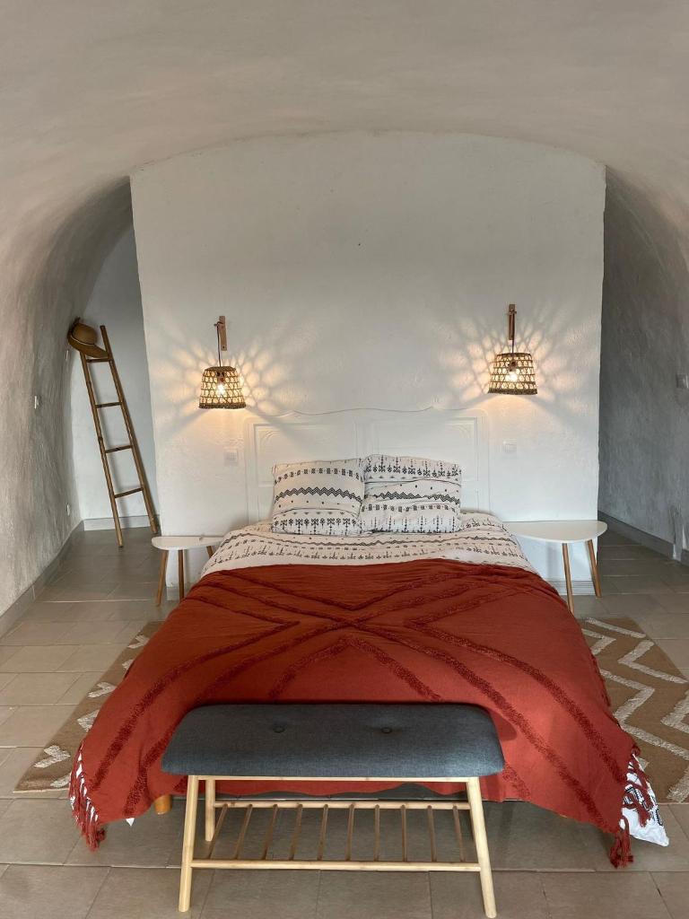 Logement troglodyte tout confort 42 min tgv Paris photo 4