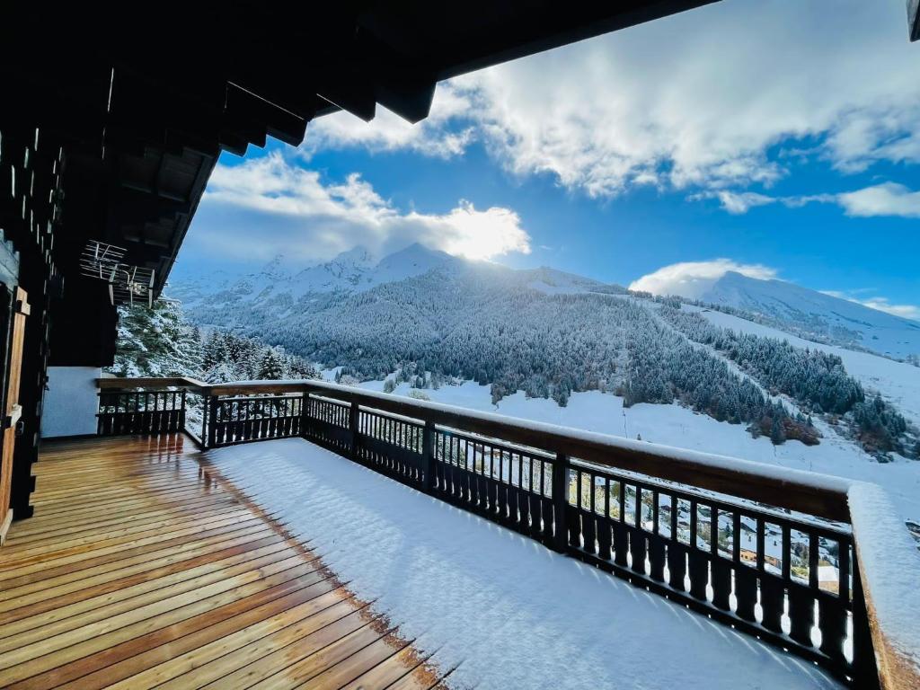 Très beau chalet familial - Vue superbe ! Plein sud photo 1