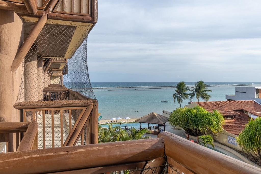 Apto pé na areia, com vista para o mar! - Destino BSM 213