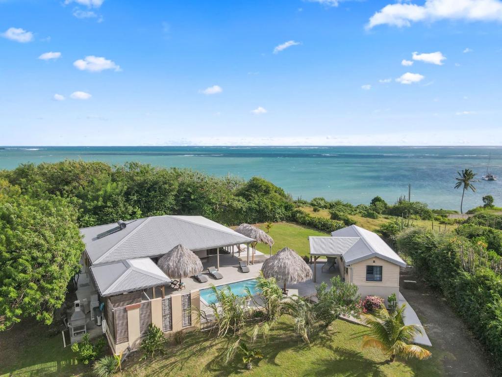 Villa Latitude 14.54 : 4 ch, piscine, vue mer, spot de kitesurf photo 2